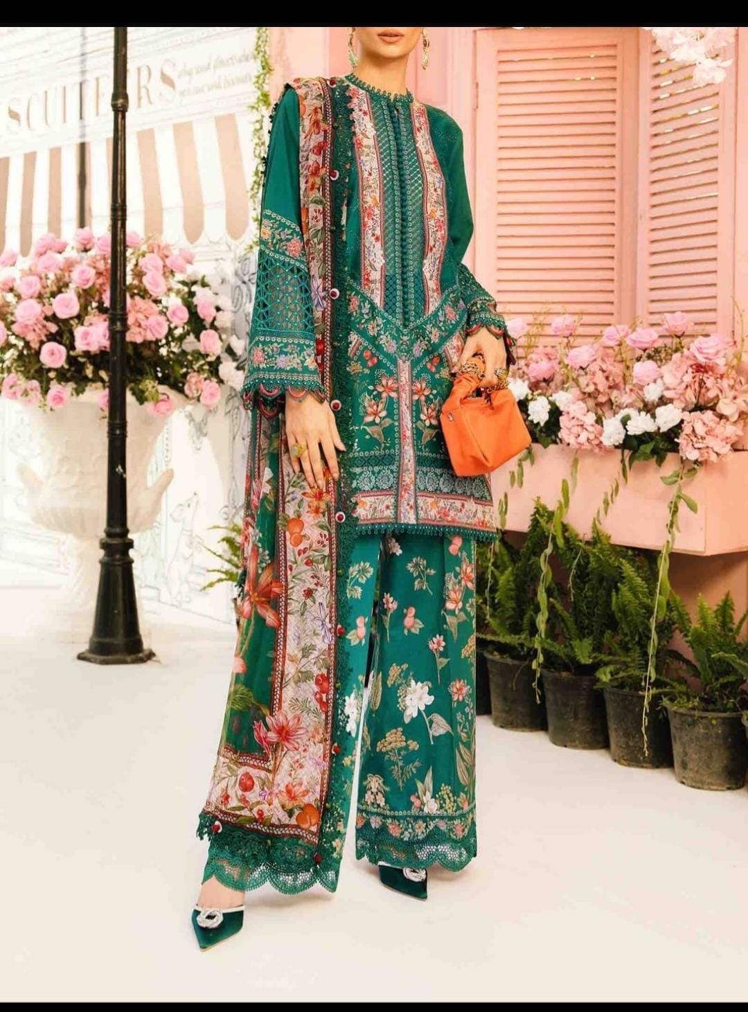 Maria B Lawn Wear 5395
