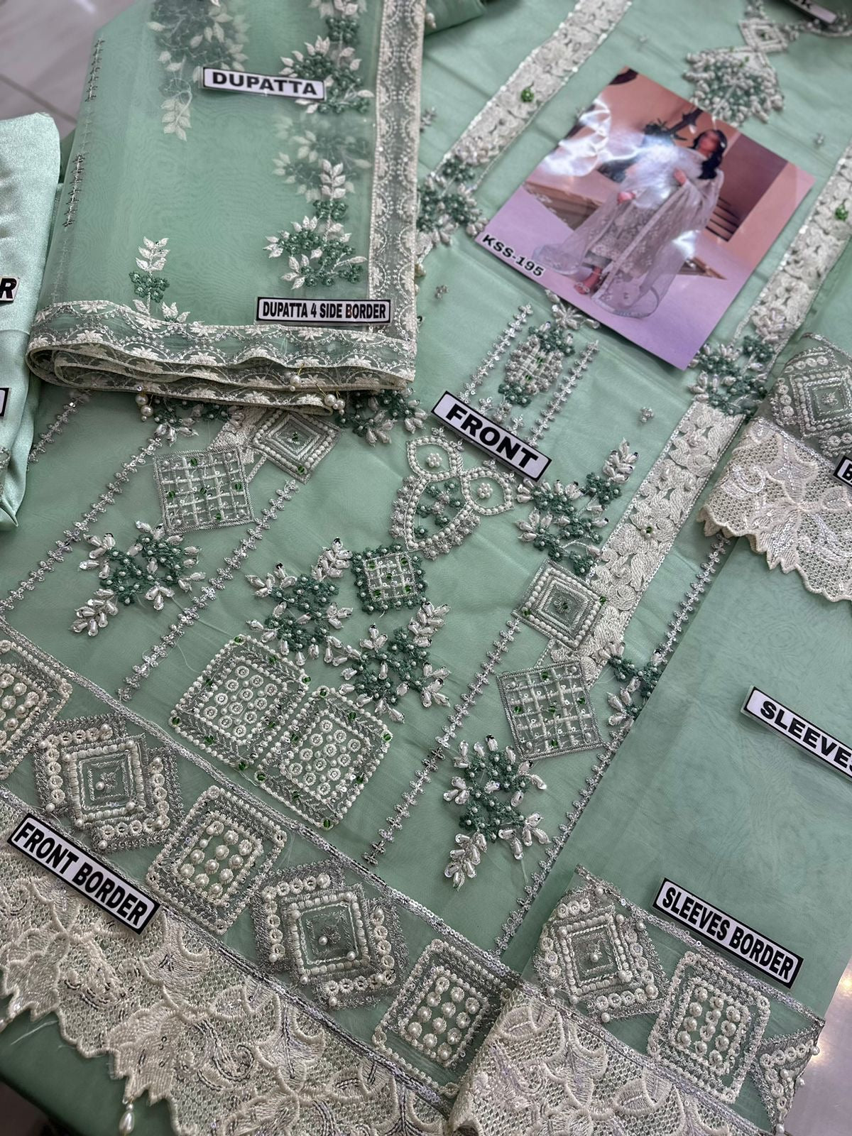 MUSHQ ORGANZA PARTY WEAR