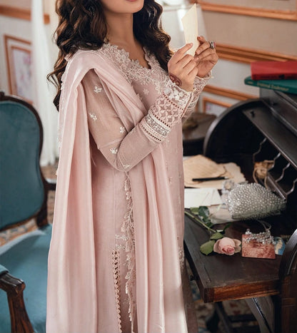 Azure Chiffon Party Wear 5482