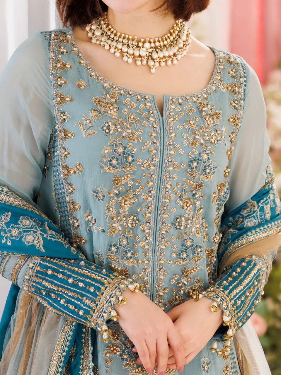 Charizma Chiffon/Net Wedding Wear 5313