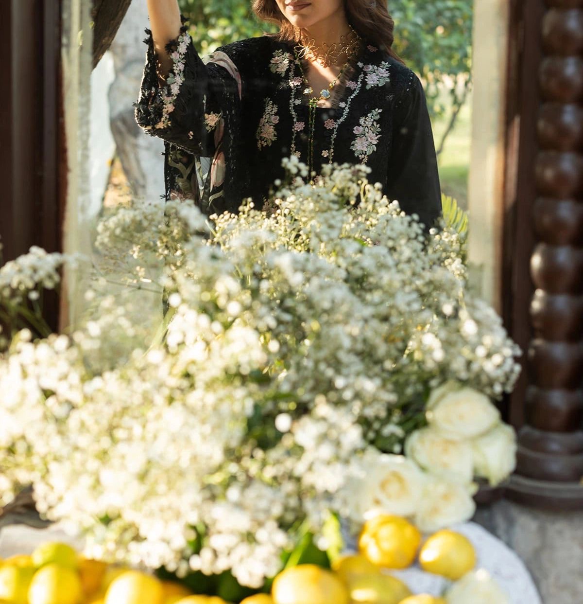 Elaf Lawn/Silk Wedding Wear 5447