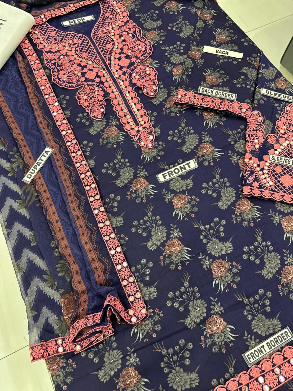 Mohagni Lawn Wear 5439