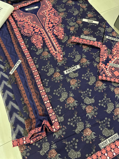 Mohagni Lawn Wear 5439