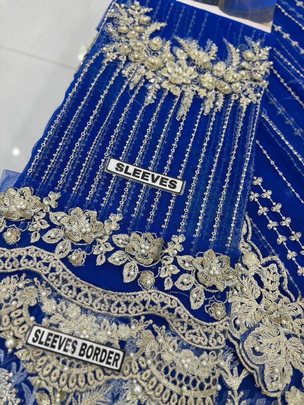 Maria B Net Saaree Wedding Wear 5309