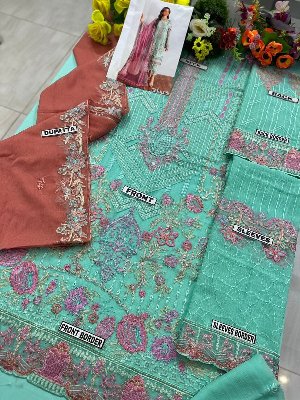 Ramsha Chiffon Party Wear KSS-168
