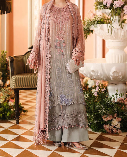 Maria B Chiffon Wedding Wear 4676