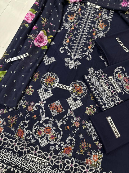 Qalamkar Lawn Wear 5421