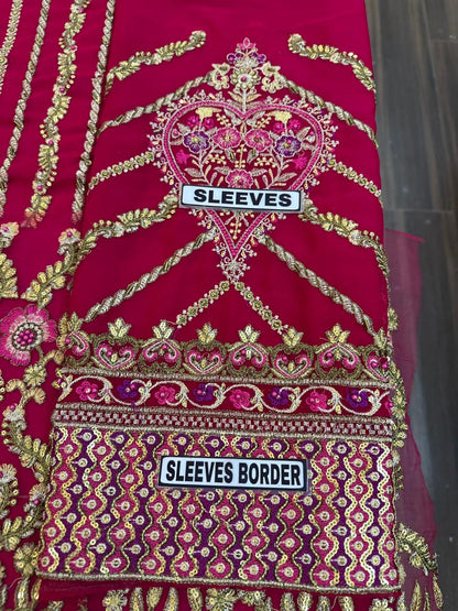 FARAH TALIB AZIZ CHIFFON WEDDING WEAR 5348