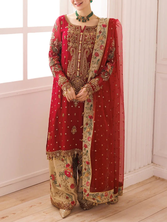 Charizma Chiffon/Organza Party Wear 5366
