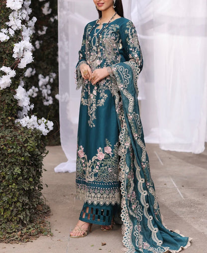 Kahf Lawn/Cotton Net Wedding Wear 4638