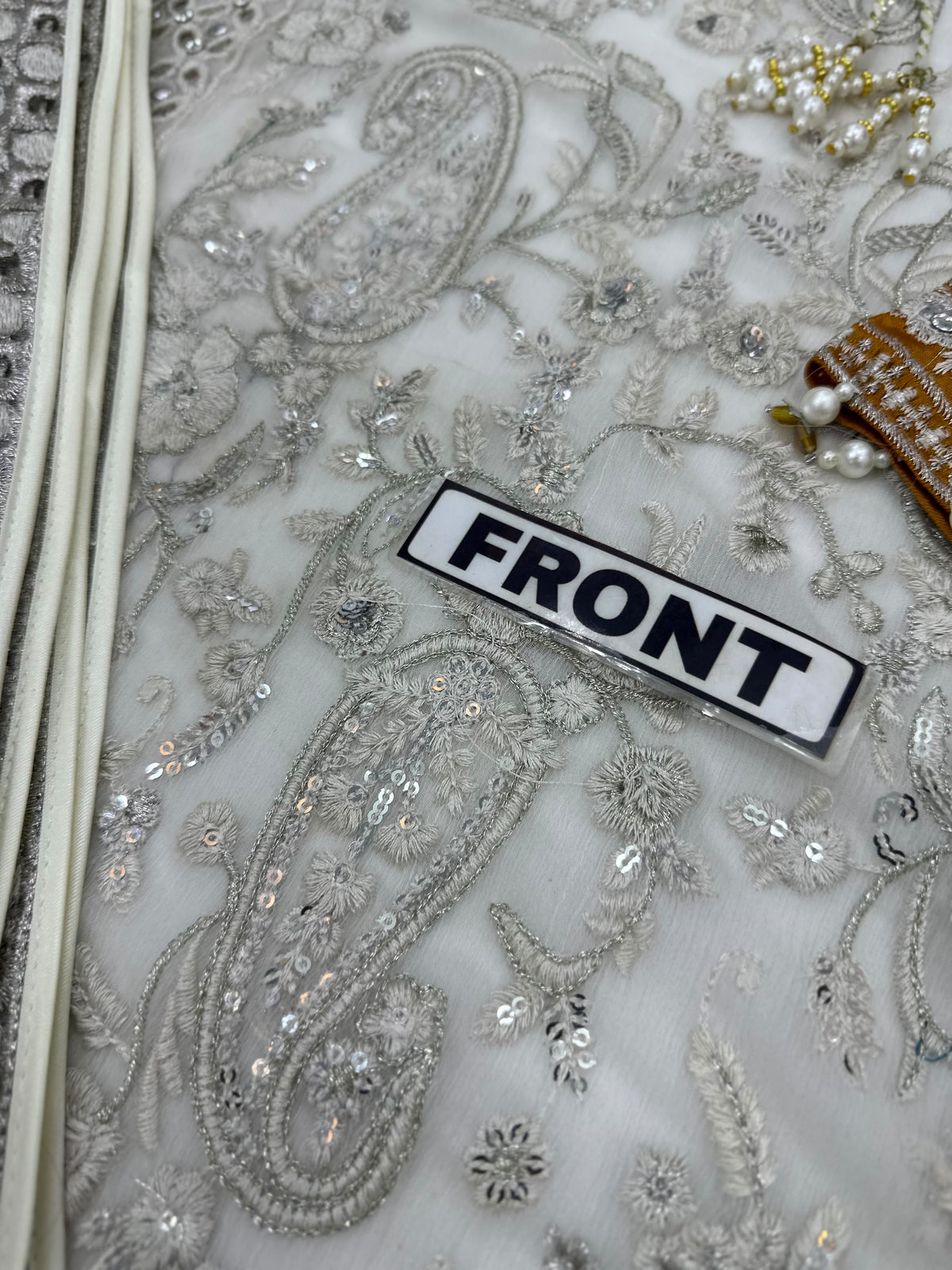 Charizma Chiffon Wedding Wear 5491