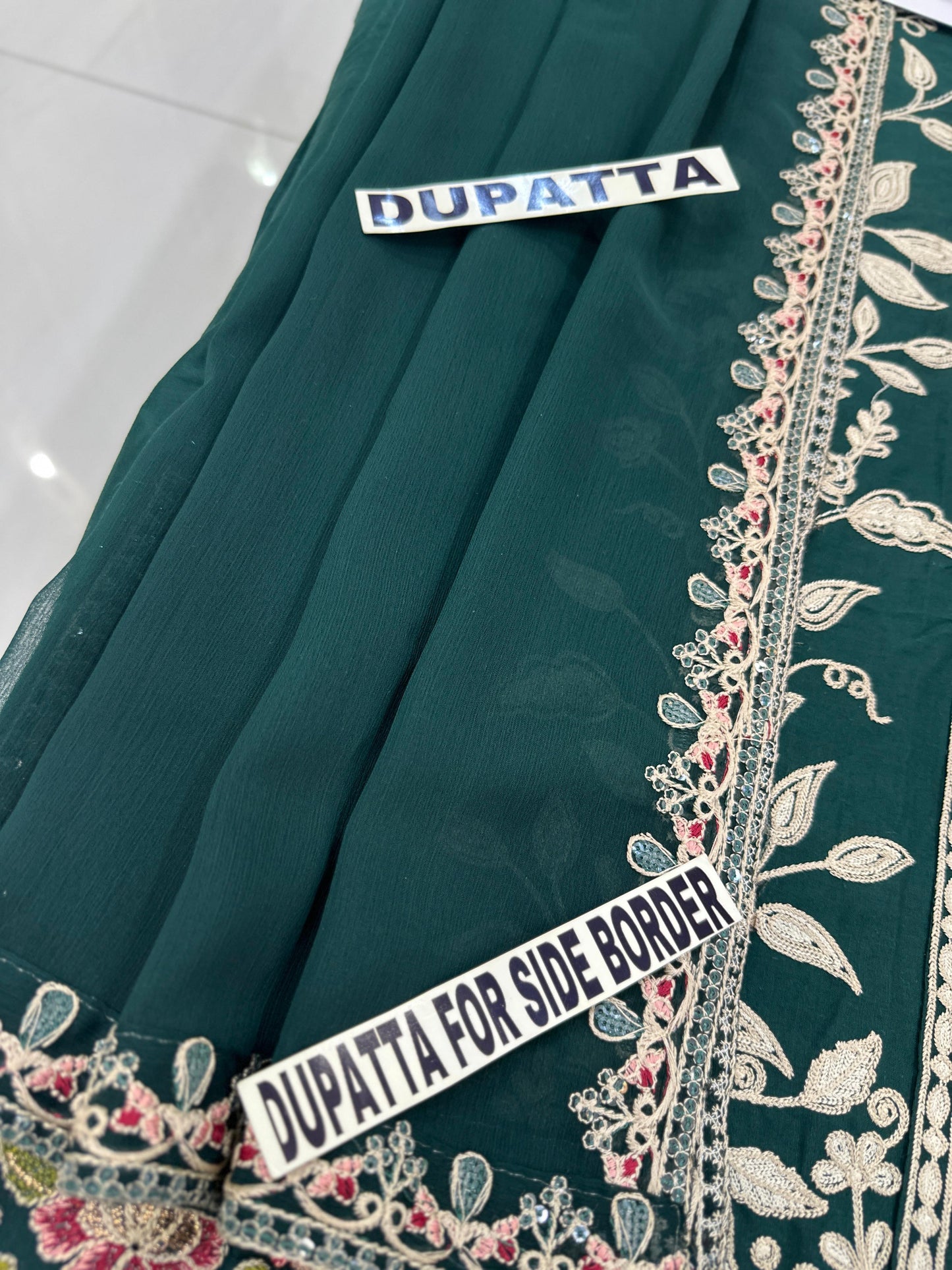 Maria B Lawn/Chiffon Party Wear 5379