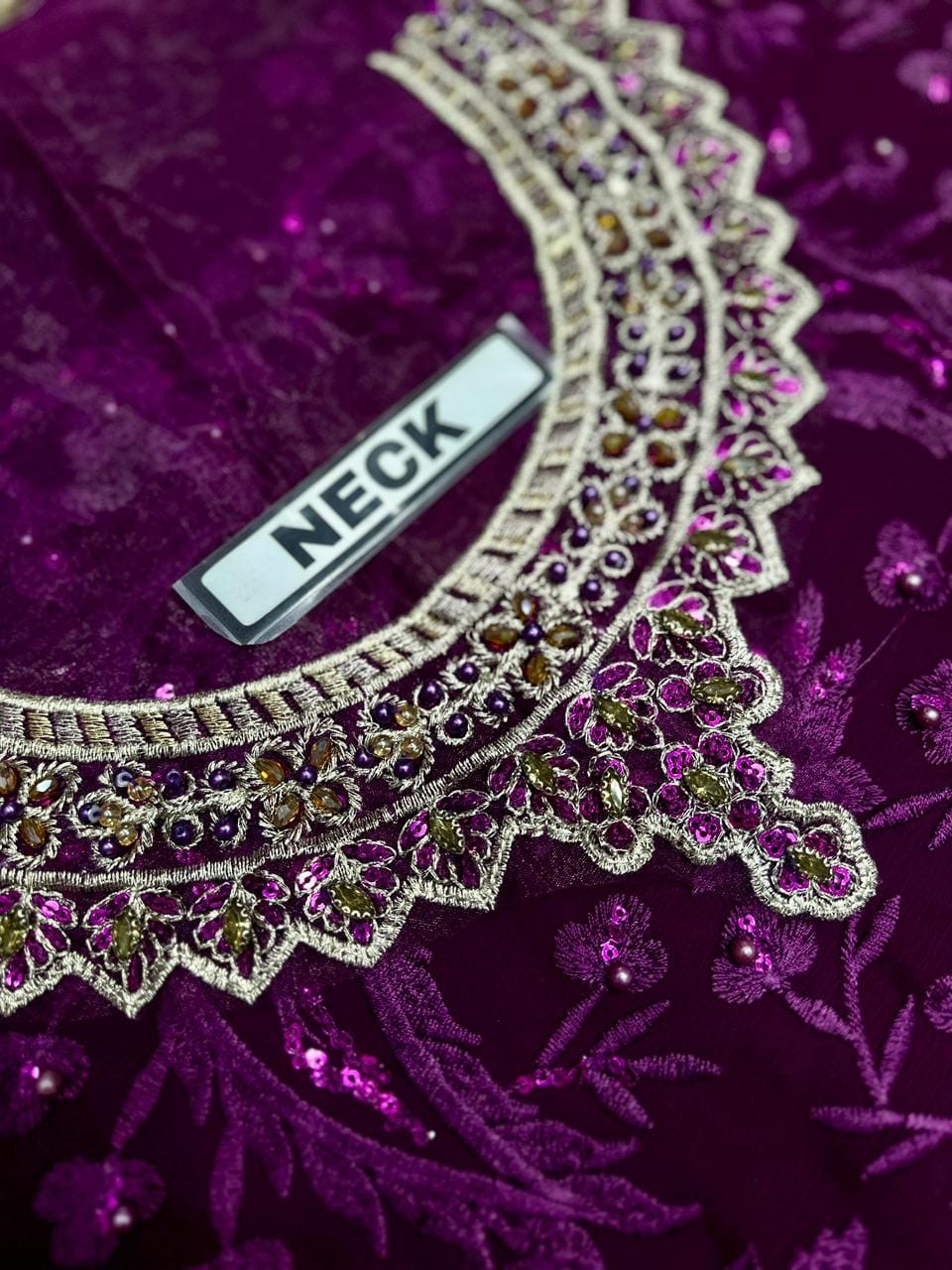 Husn-e-Suroshi Chiffon Party Wear SR-02