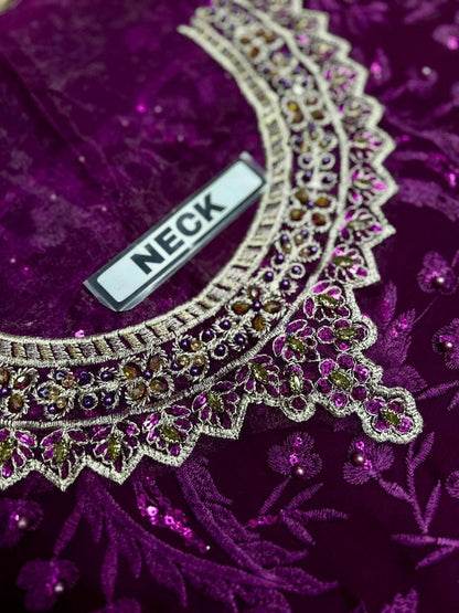 Husn-e-Suroshi Chiffon Party Wear SR-02