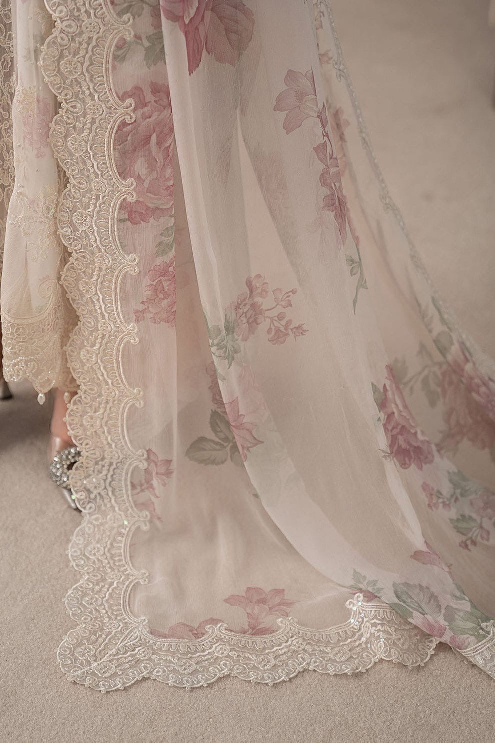 Maria B Chiffon Wedding Wear 5320