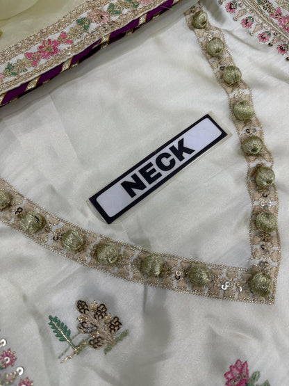 Ethnic Kaftan Shalmose Silk/Short Silk Wedding Wear 5506