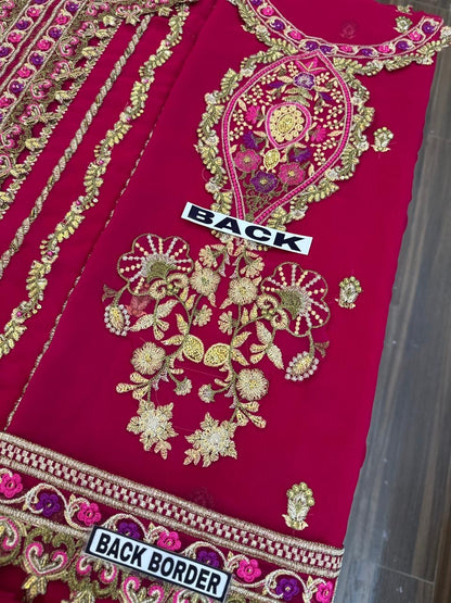 FARAH TALIB AZIZ CHIFFON WEDDING WEAR 5348