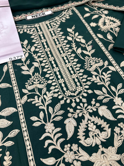 Maria B Lawn/Chiffon Party Wear 5379