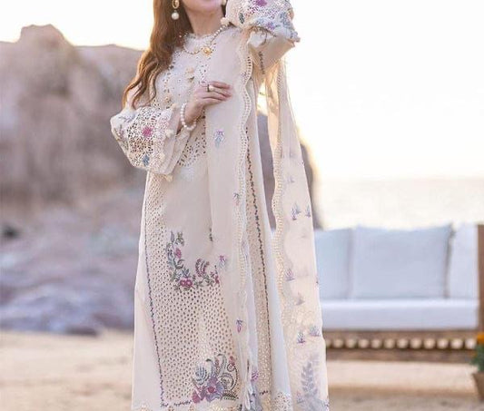 QALAMKAR LAWN/ORGANZA PARTY WEAR 5375