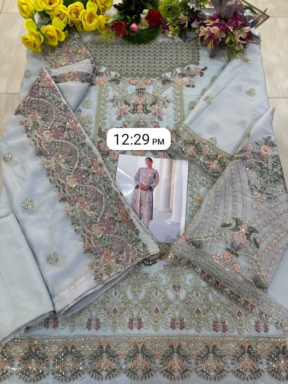 Maria B Chiffon Party Wear KSS-120