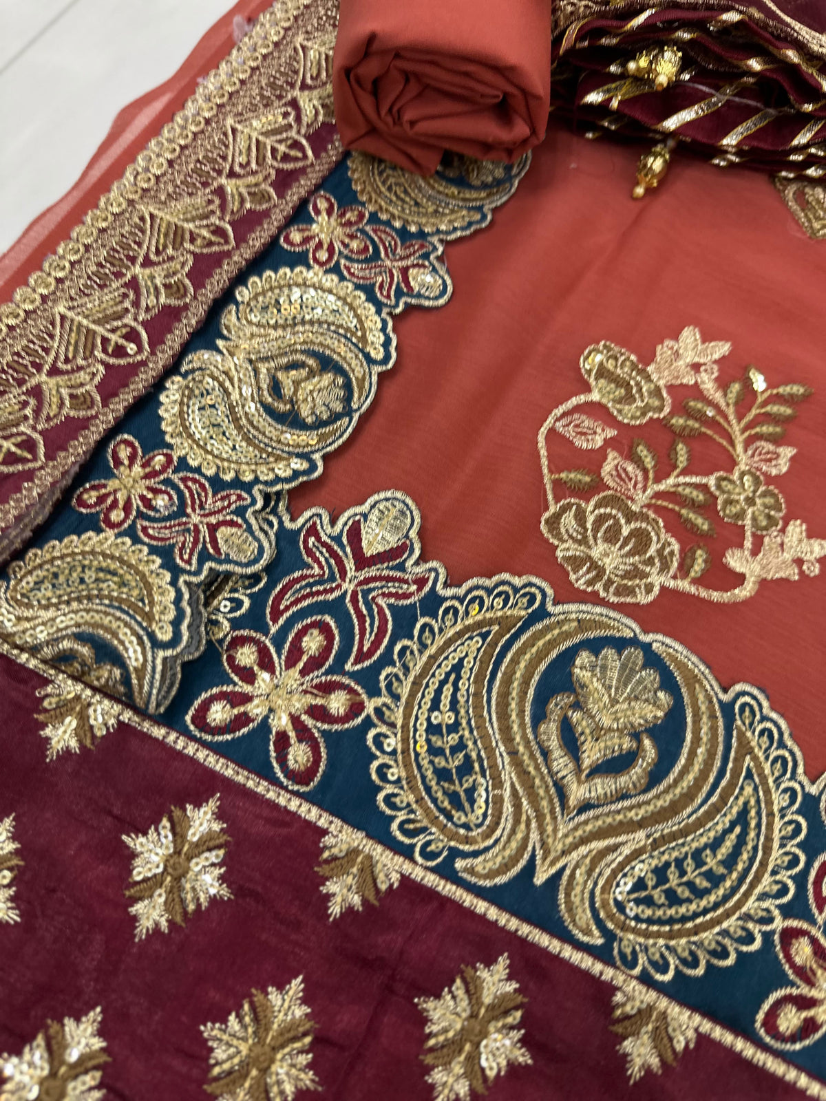 Asim Jofa Chiffon Wedding Wear 5368