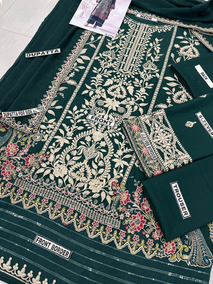 Maria B Lawn/Chiffon Party Wear 5379