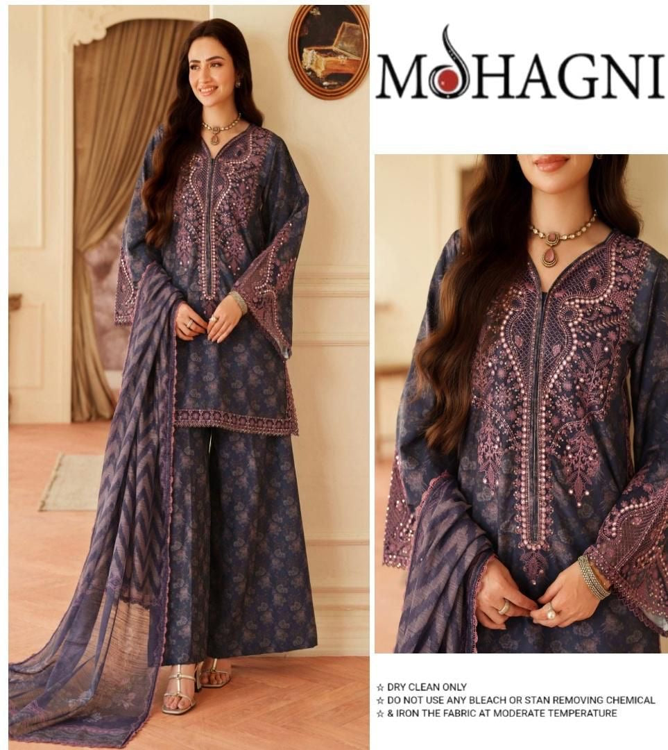 Mohagni Lawn Wear 5439