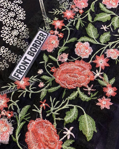 CRIMSON LAWN/ORGANZA PARTY WEAR KSSL-172