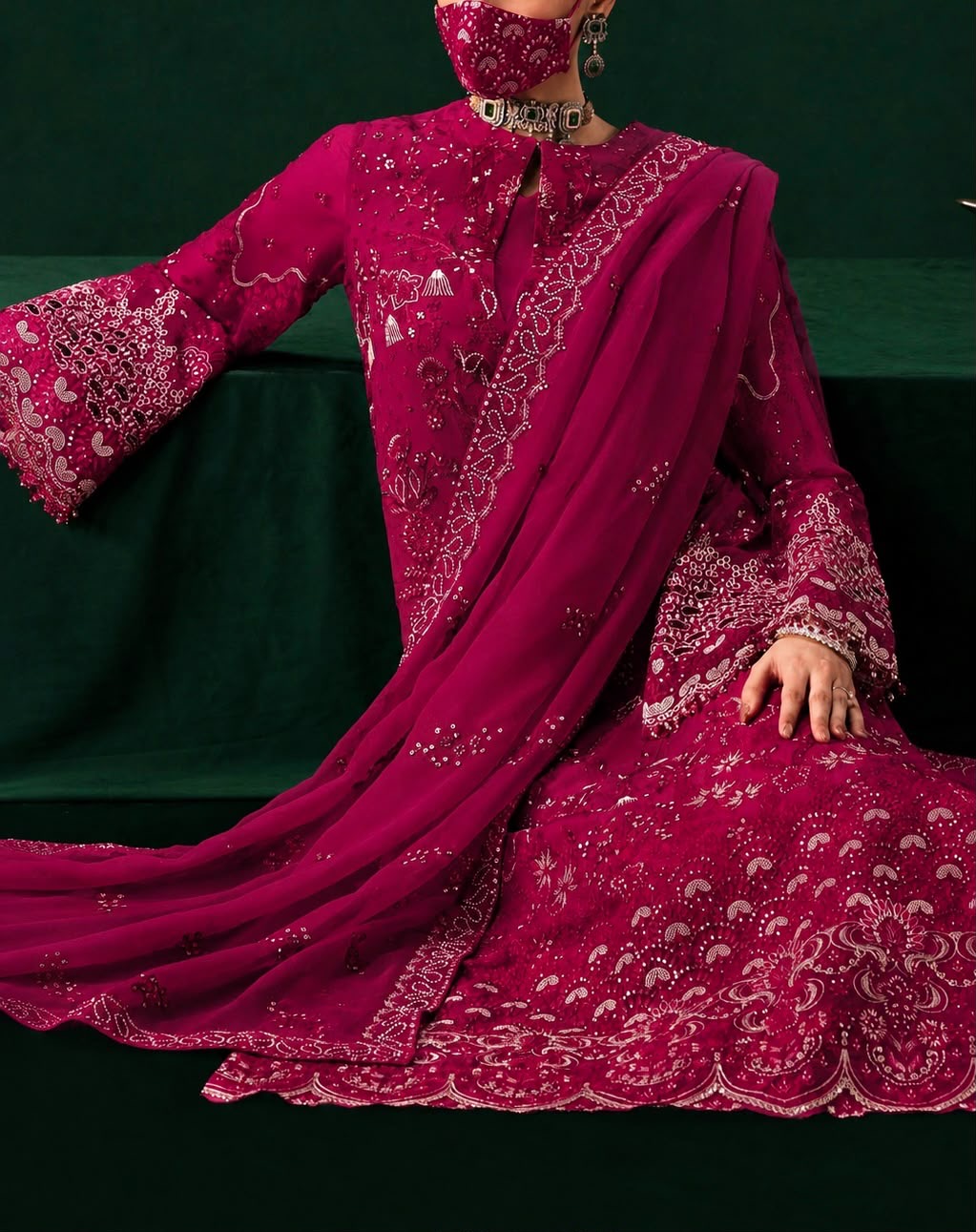 Flossie Chiffon Party Wear 5487