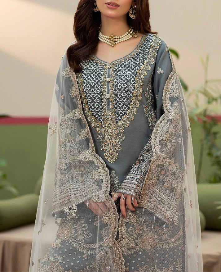 Imrozia Organza/Net Wedding Wear 5501