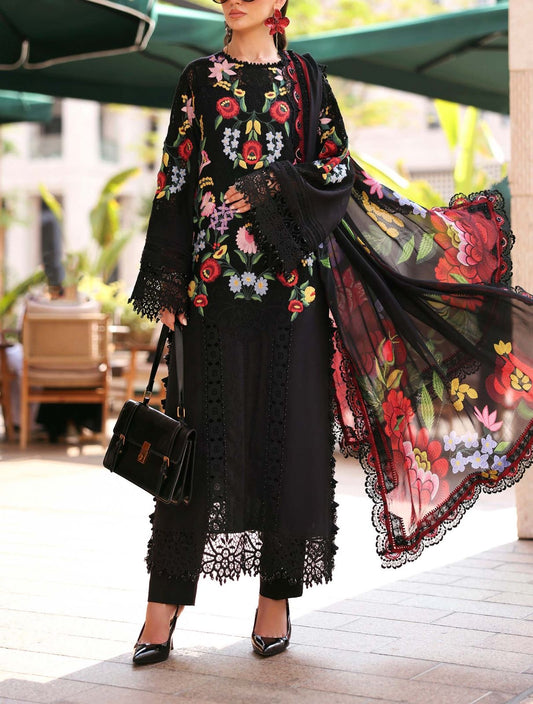 Maria B Lawn/Silk Wedding Wear 5443