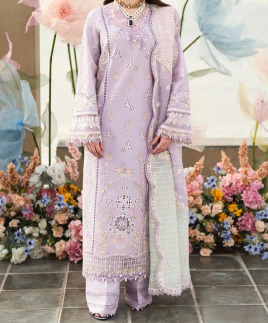 QALAMKAR LAWN/ORGANZA WEDDING WEAR hfv-4616