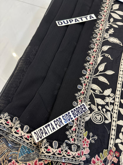 Maria B Lawn/Chiffon Party Wear 5380