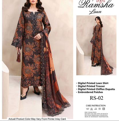Ramsha Lawn Wear hfv-4639