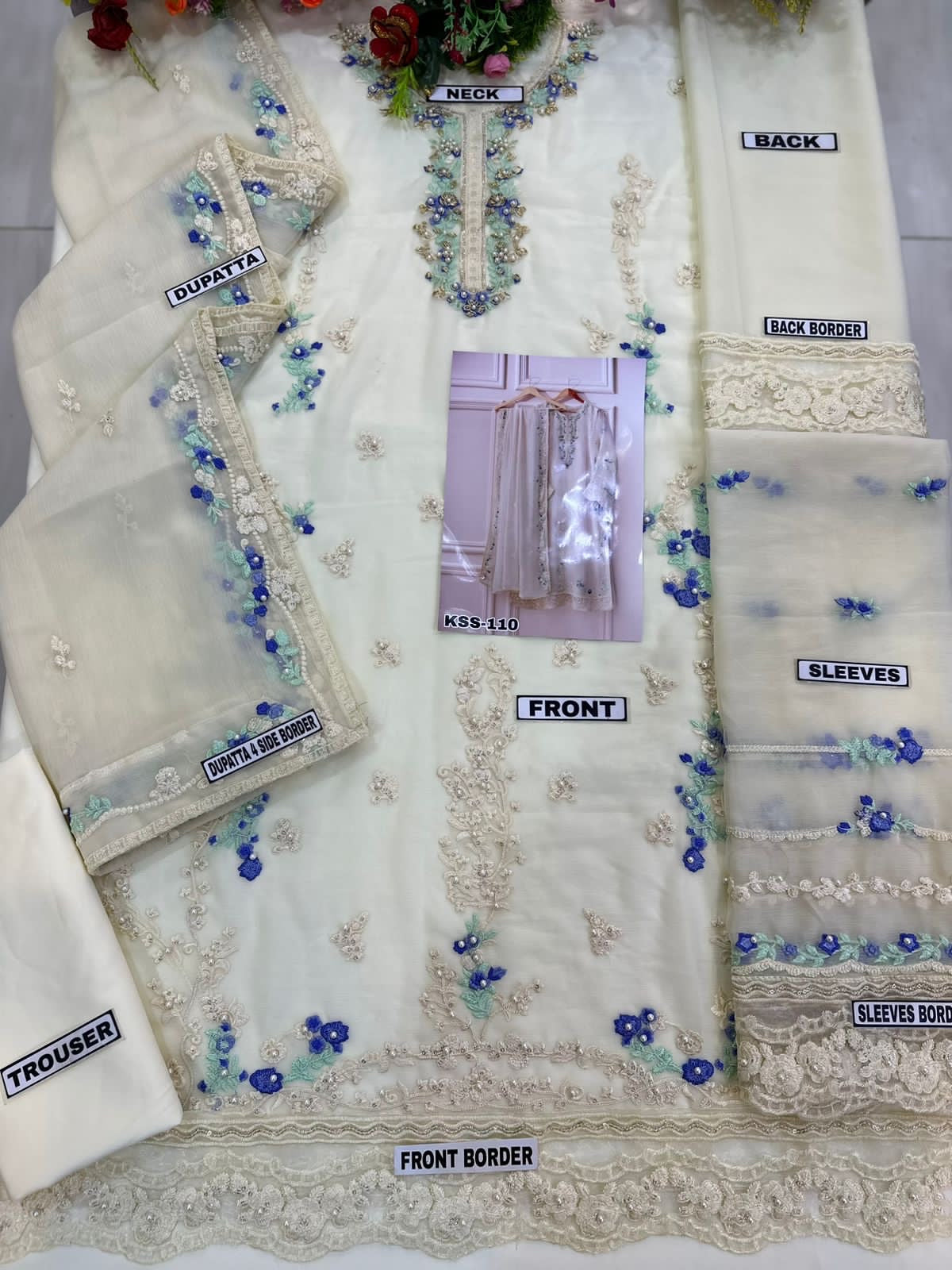 AGHA NOOR CHIFFON PARTY WEAR - H FASHION VILLAS